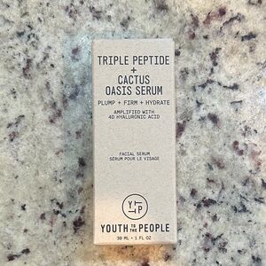 New!! Youth to the People Triple Peptide + Cactus Oasis Serum